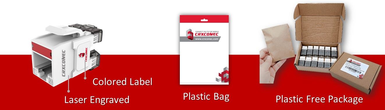 Кольоровий позолочений Джек OEM-сервіс